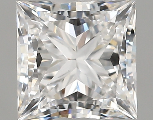 1 carat e VVS2 EX Cut IGI princess diamond