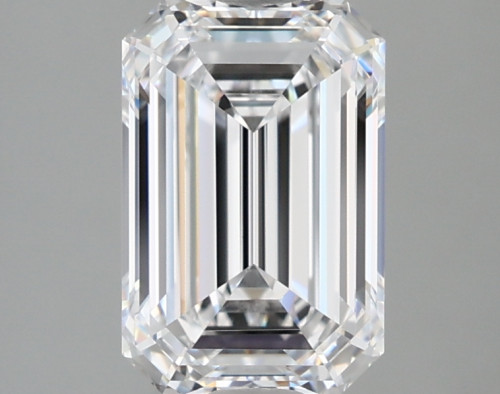 2 carat d FL EX Cut IGI emerald diamond