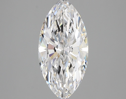 2.08 carat d VVS2 EX Cut IGI marquise diamond
