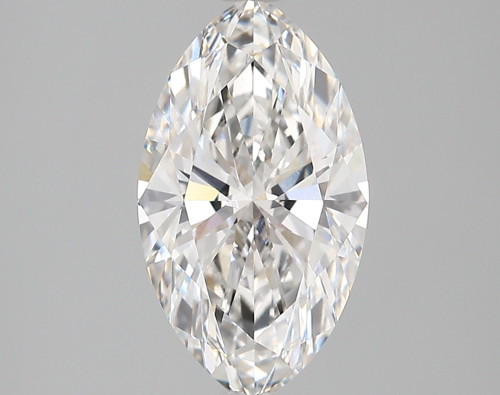 2.71 carat f VVS2 EX Cut IGI marquise diamond