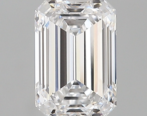 1.08 carat d VVS1 EX Cut IGI emerald diamond