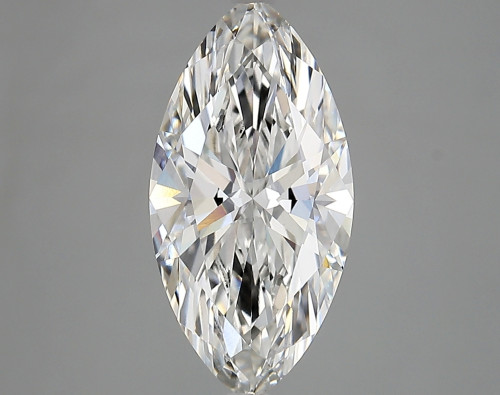 3.01 carat f VVS2 EX Cut IGI marquise diamond