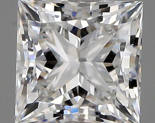 1.05 carat e VVS1 EX Cut IGI princess diamond