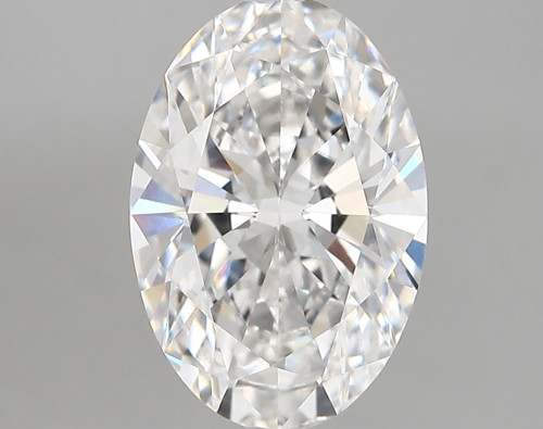 3.05 carat f VVS1 EX Cut IGI oval diamond