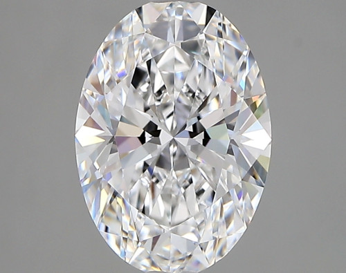 2.45 carat d VVS1 EX Cut IGI oval diamond