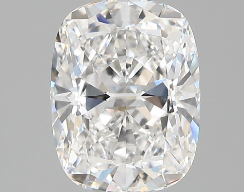 3.26 carat e VVS2 EX Cut IGI cushion diamond