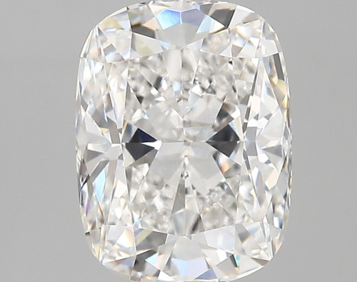 3.23 carat f VVS2 EX Cut IGI cushion diamond