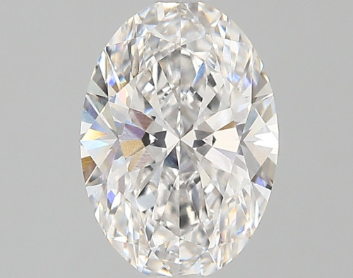 2 carat f VVS2 EX Cut IGI oval diamond