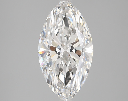 3.36 carat e VVS1 EX Cut IGI marquise diamond