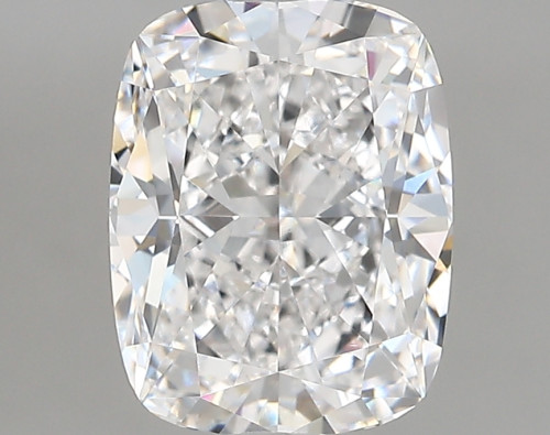 3.17 carat d VVS1 EX Cut IGI cushion diamond
