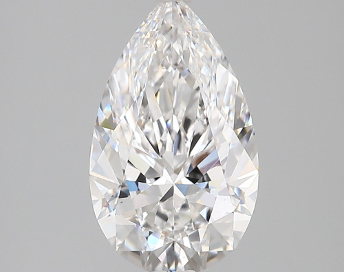 2.81 carat d VVS1 EX Cut IGI pear diamond