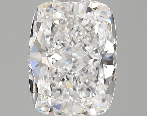 3.05 carat d VVS2 EX Cut IGI cushion diamond