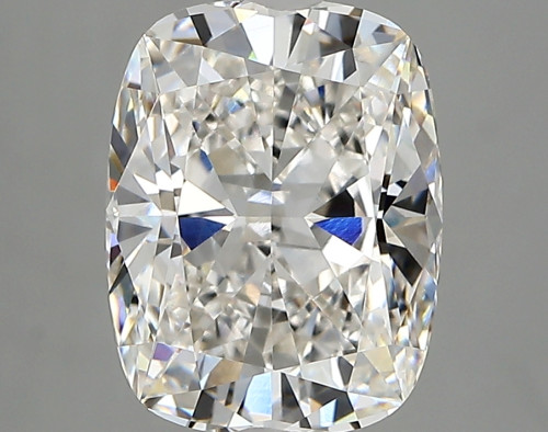 3.25 carat f VVS2 EX Cut IGI cushion diamond