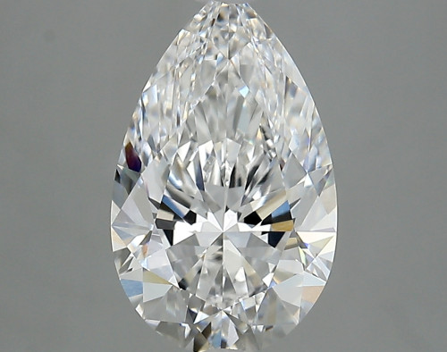 2.89 carat e VVS1 EX Cut IGI pear diamond