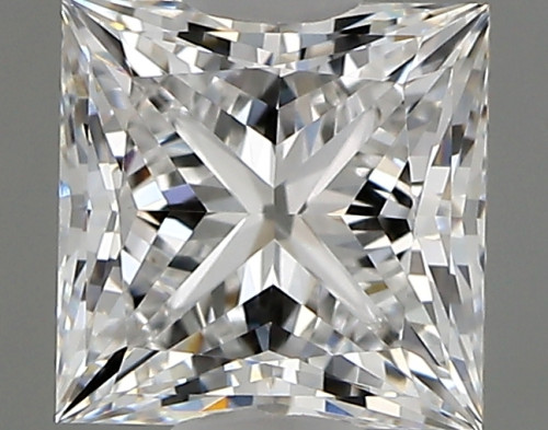1.08 carat d VVS1 EX Cut IGI princess diamond