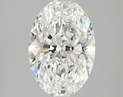 3.46 carat d VVS2 EX Cut IGI oval diamond