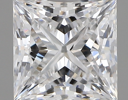 1 carat d VVS2 EX Cut IGI princess diamond