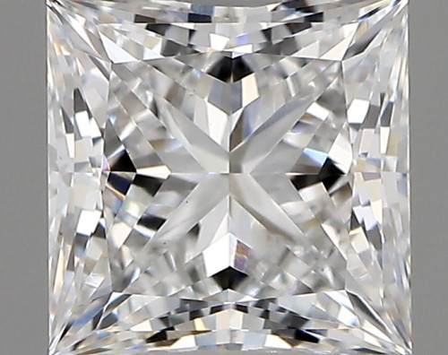 1.02 carat e VVS2 EX Cut IGI princess diamond
