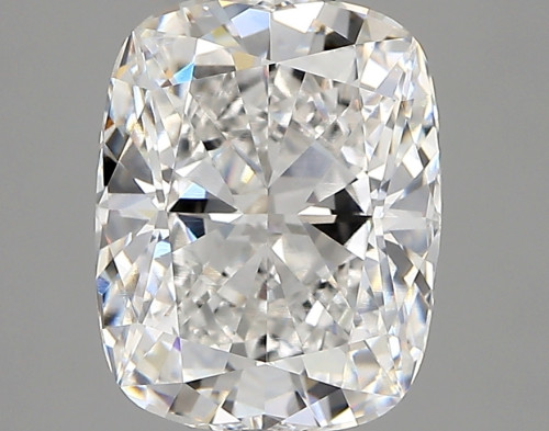 3.17 carat e VVS2 EX Cut IGI cushion diamond