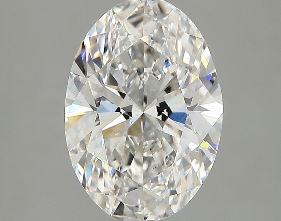 2.67 ct. oval Lab Grown Diamond front image