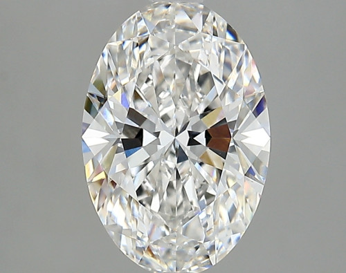 2.46 carat e VVS2 EX Cut IGI oval diamond
