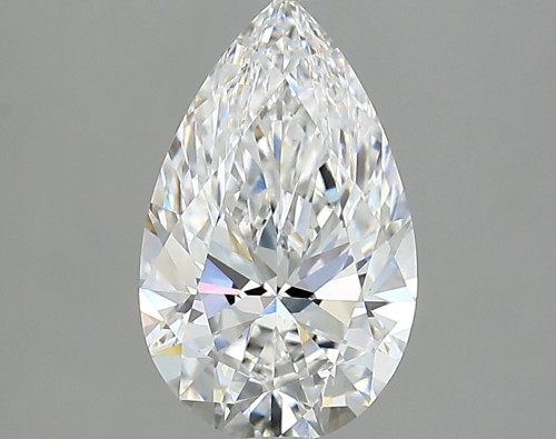 2 carat e VVS2 EX Cut IGI pear diamond