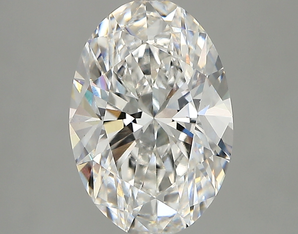 2.93 ct. oval Lab Grown Diamond front image