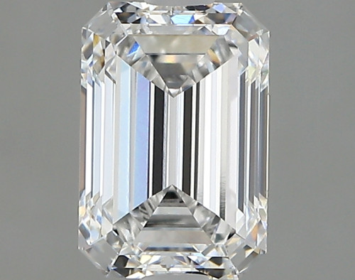 2.09 carat e VVS1 EX Cut IGI emerald diamond