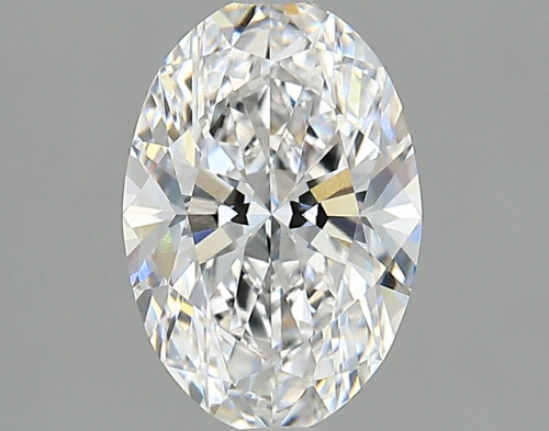 2.03 carat e VVS2 EX Cut IGI oval diamond