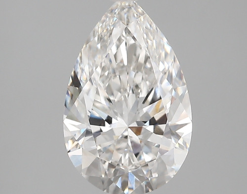 2.88 carat f VVS1 EX Cut IGI pear diamond