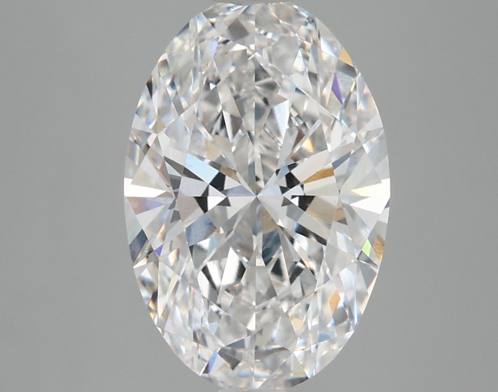 3.06 ct. oval Lab Grown Diamond front image
