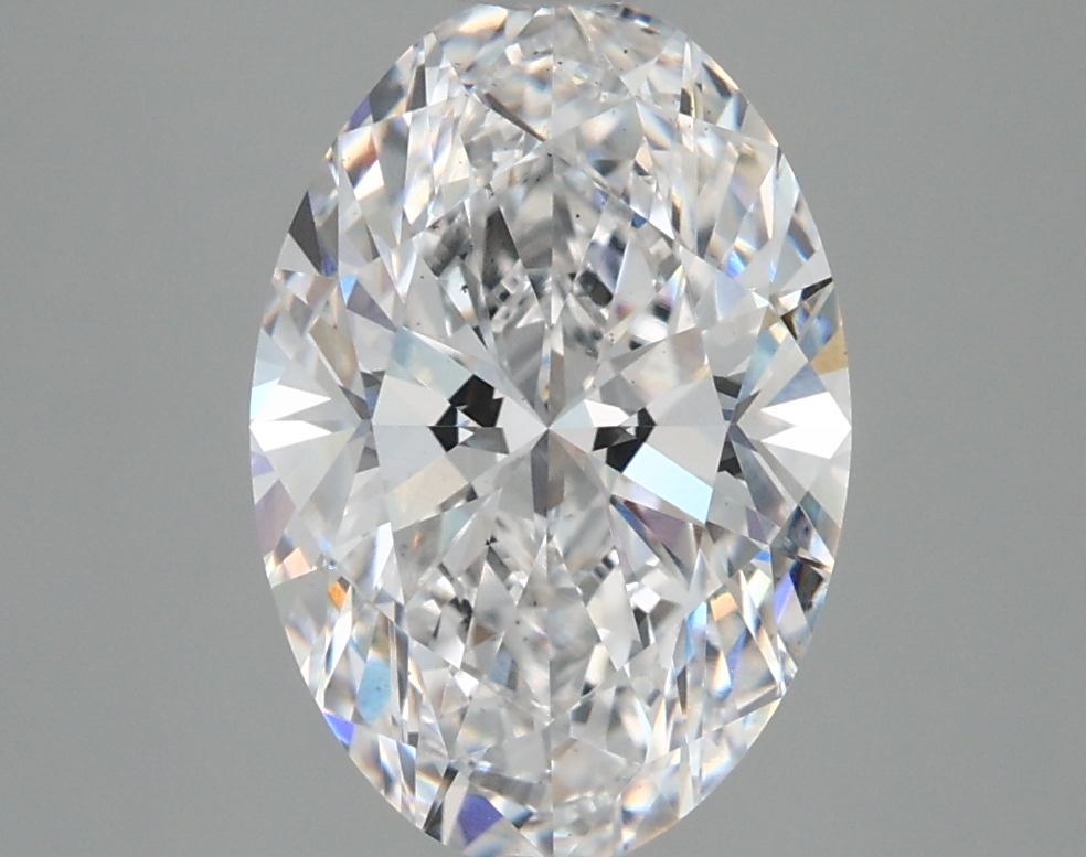 3.14 ct. oval Lab Grown Diamond front image