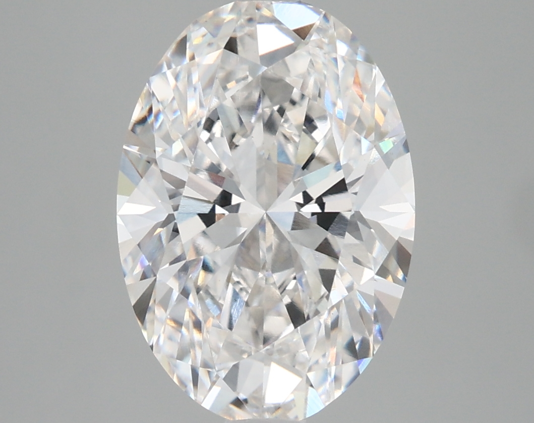 3.97 ct. oval Lab Grown Diamond front image