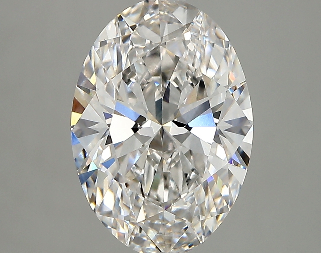 2.96 ct. oval Lab Grown Diamond front image
