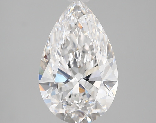3.33 carat e VVS1 EX Cut IGI pear diamond