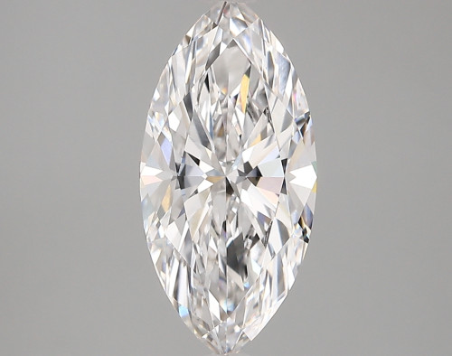 2.95 carat e VVS1 EX Cut IGI marquise diamond