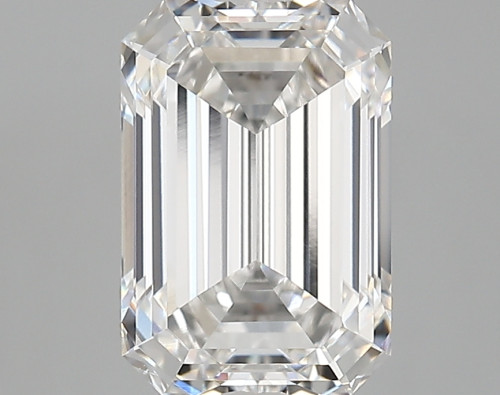 3.17 carat e IF EX Cut IGI emerald diamond