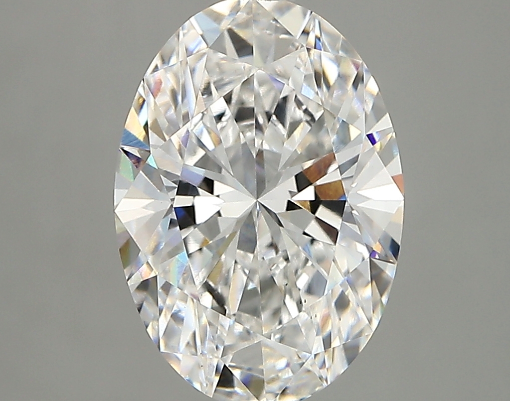 2.97 ct. oval Lab Grown Diamond front image