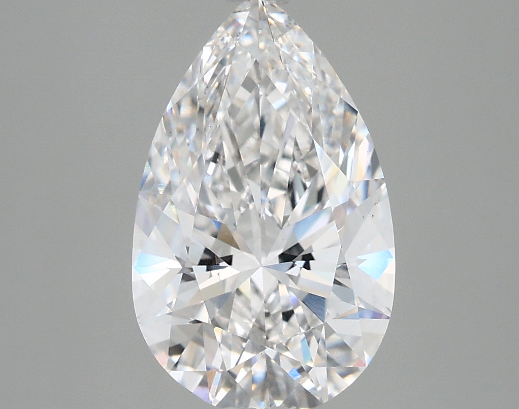 2.70 ct. pear Lab Grown Diamond front image