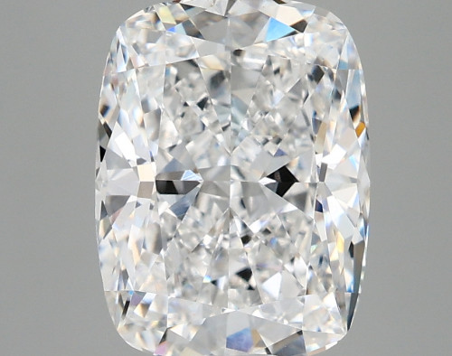 3.41 carat e VVS1 EX Cut IGI cushion diamond