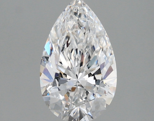 1.03 carat d VVS2 EX Cut IGI pear diamond