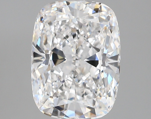 3.38 carat d VVS2 EX Cut IGI cushion diamond