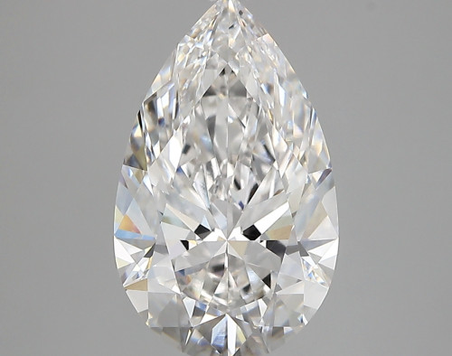 3.35 carat d VVS1 EX Cut IGI pear diamond