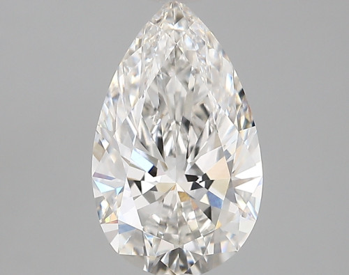 2.31 carat f VVS1 EX Cut IGI pear diamond