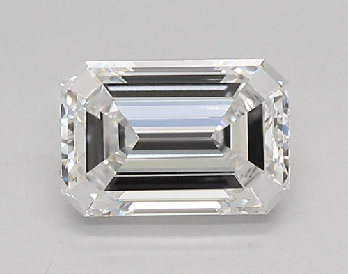 1.37 carat d VVS2 EX Cut IGI emerald diamond