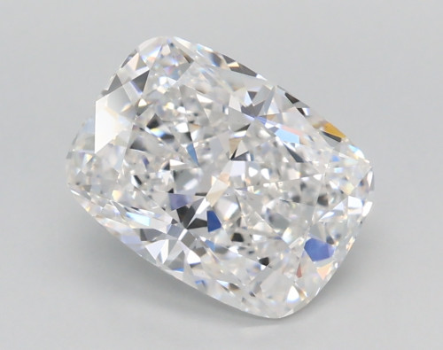 1.75 carat d VVS2 EX Cut IGI cushion diamond
