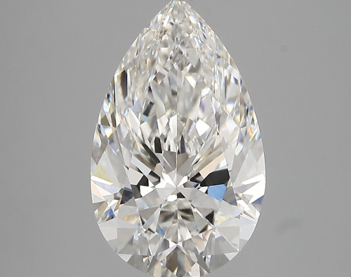 3.55 carat f VVS1 EX Cut IGI pear diamond
