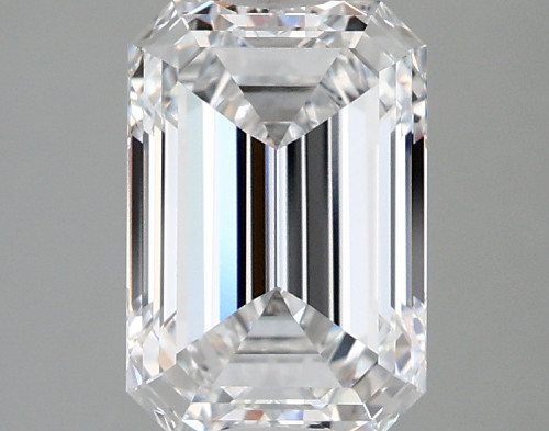 2.13 carat d VVS1 EX Cut IGI emerald diamond