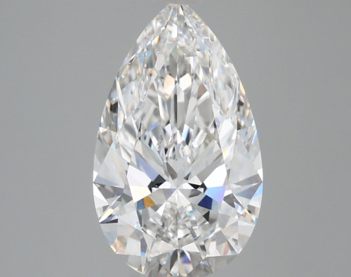 3.09 carat d VVS2 EX Cut IGI pear diamond