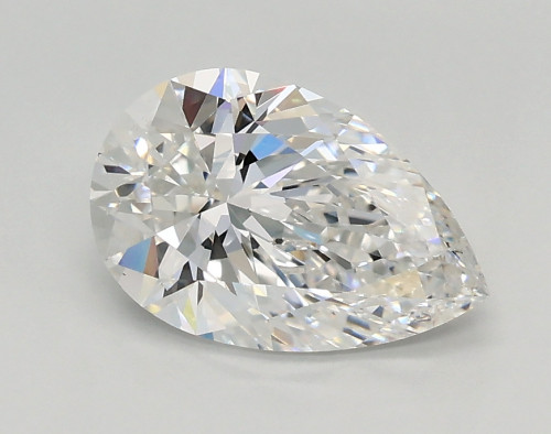 1.28 carat d VS1 EX Cut IGI pear diamond